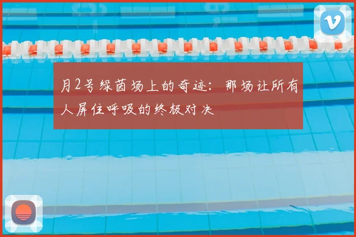 月2号绿茵场上的奇迹：那场让所有人屏住呼吸的终极对决